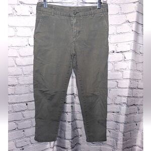 Patagonia Gray Organic Cotton Stretch Women’s Pants Size 2 Chino Pockets Casual